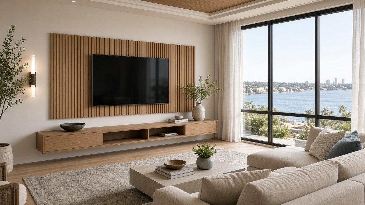 Design rendering: bradenton 01 coastal floating media wall concept