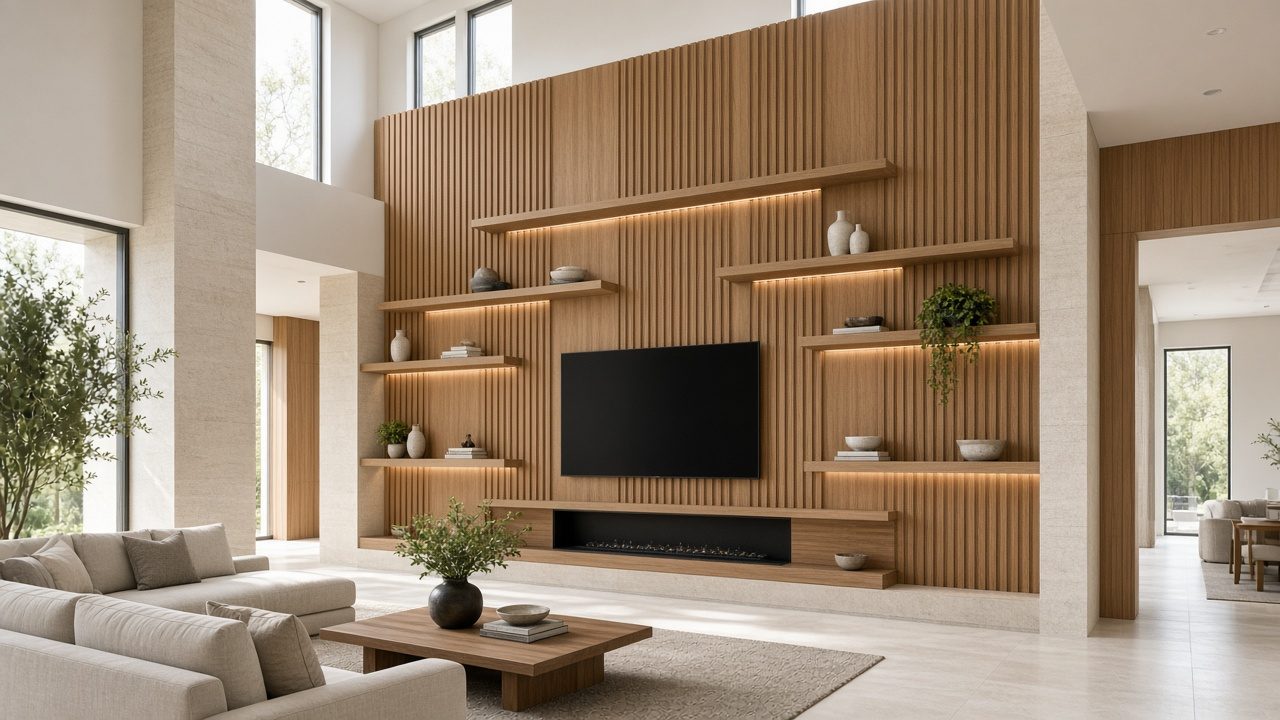 Design rendering: after high-ceiling elevation