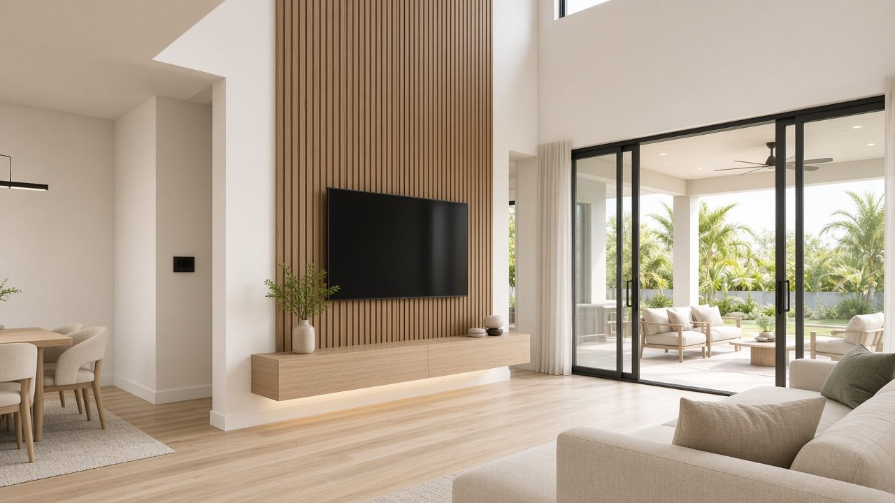 Design rendering: Wellen Park media wall concept